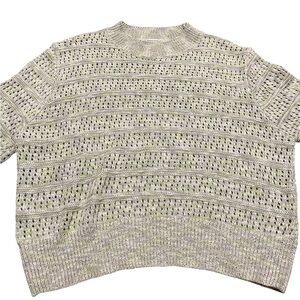 Absolutely Women’s Hole Knit Sweater In Size Large